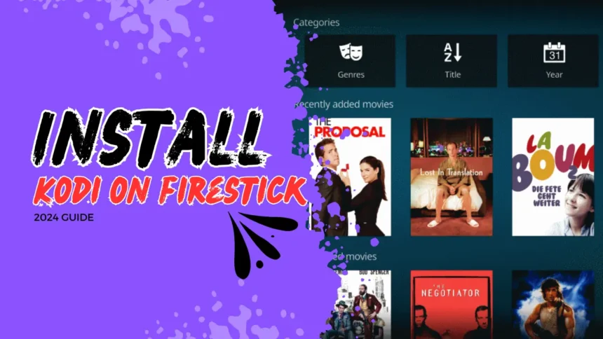 install kodi on firestick