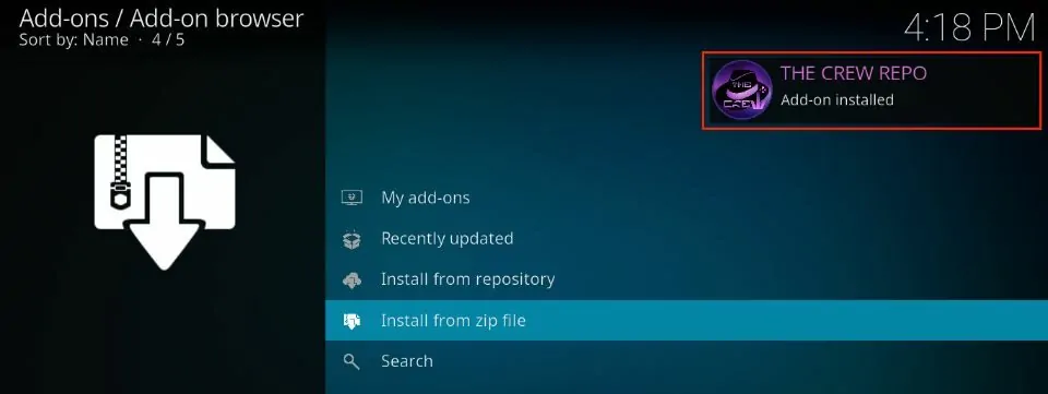 How-to-Install-a-Build-on-Kodi-18